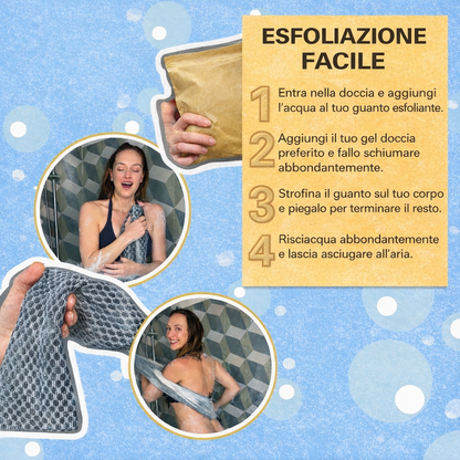 Asciugamano da doccia esfoliante Nuricia