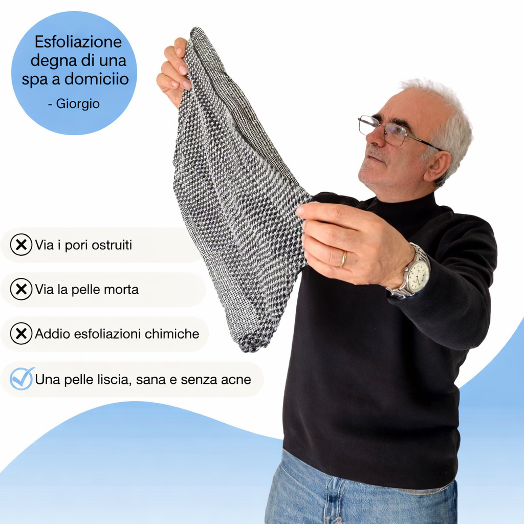 Asciugamano da doccia esfoliante Nuricia
